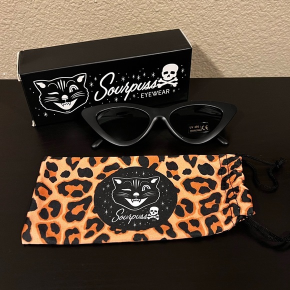 Sourpuss Accessories - NWOT SOURPUSS Cateye Sunglasses Black
